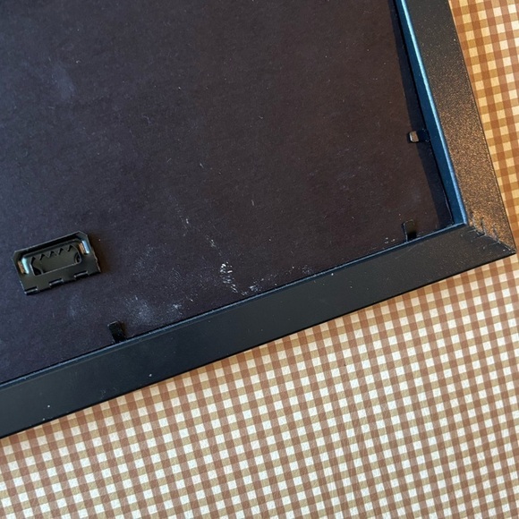 Retro Space Travel Poster Travel Mars poster in frame. Approx 17.5 x 13.5” - Picture 11 of 11